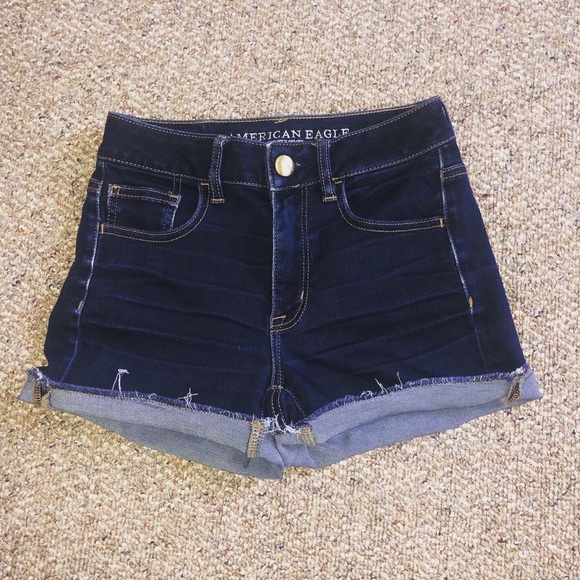 American Eagle Outfitters Pants - American Eagle High Rise Shortie Stretchy Size 2